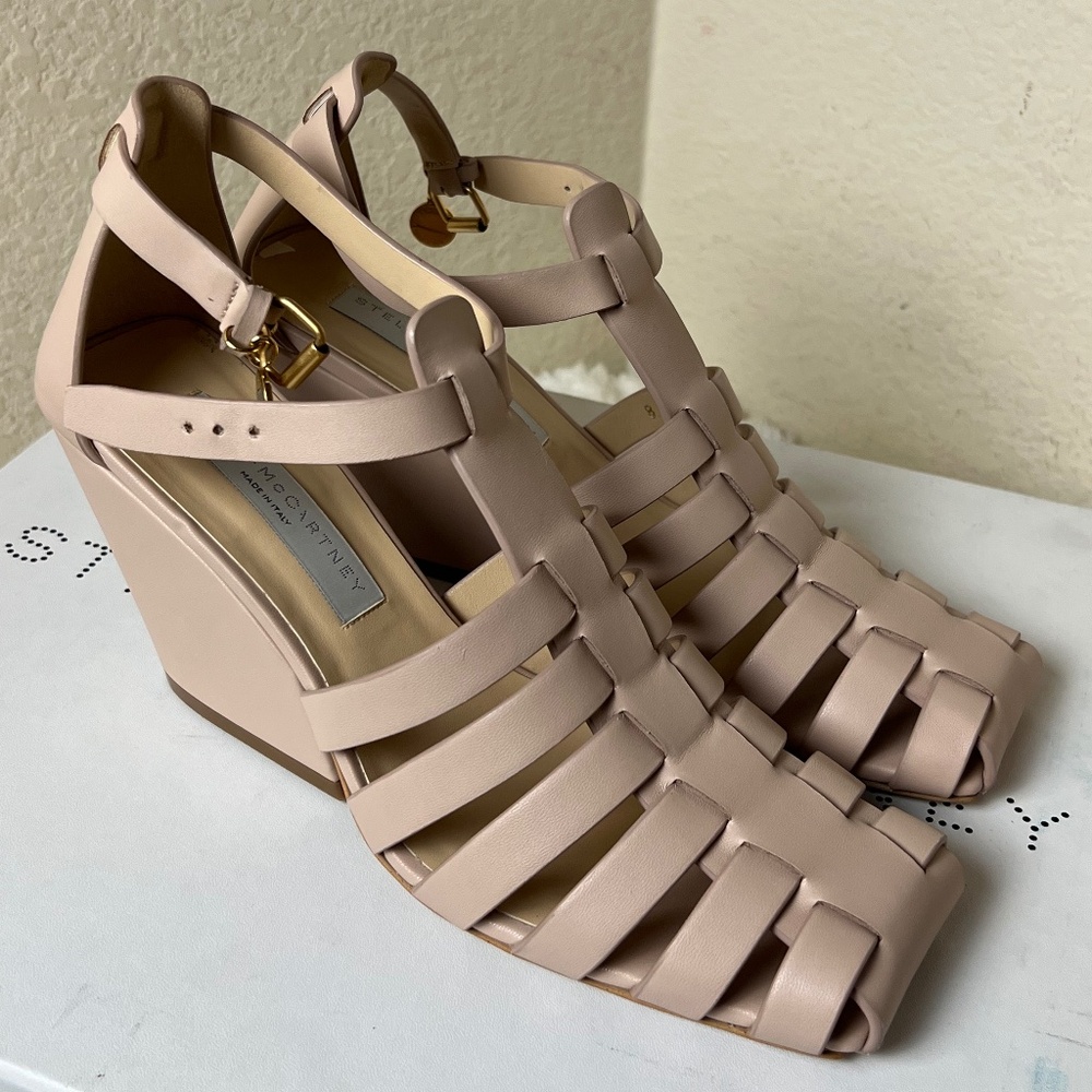 Stella McCartney Cowboy Square Toe Sandals Women's Size: 7